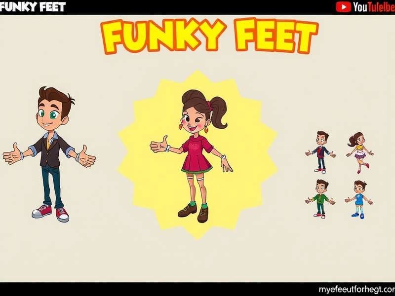 Funky Feet Character Customization